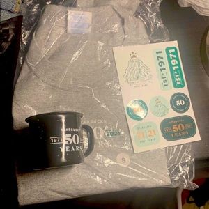 Starbucks 50th Anniversary Exclusive Merch